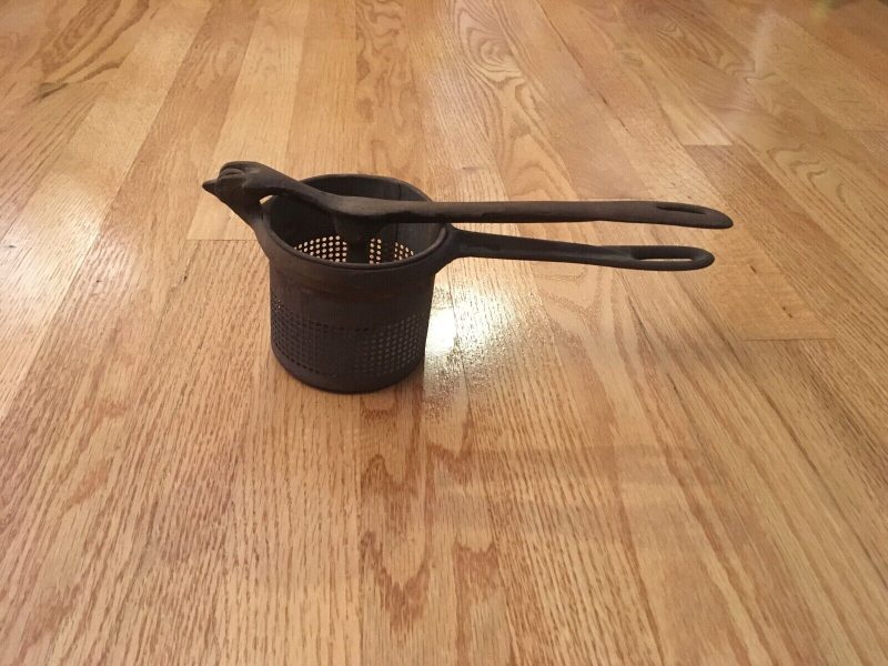 Antique Metal Potato Ricer