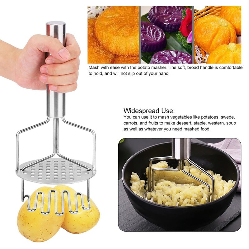 Potato Crusher Potato Presser Potato Ricer For Kitchen Easy To Clean Easy To Use