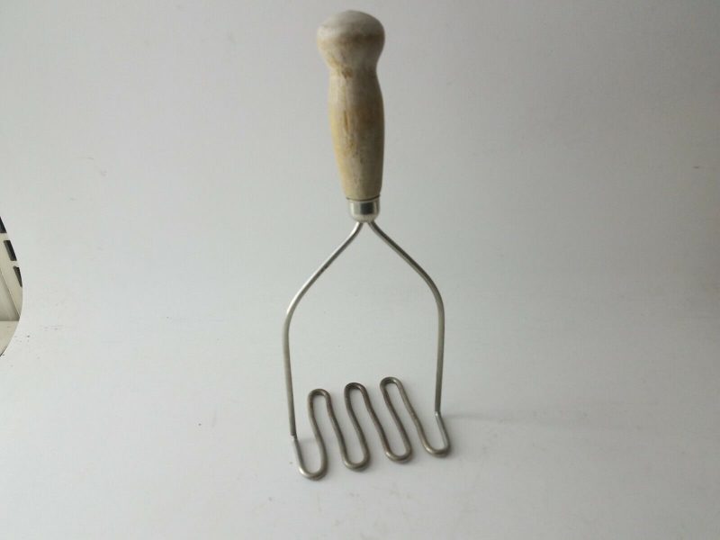 Potato Masher Ricer Vintage Wood Handle