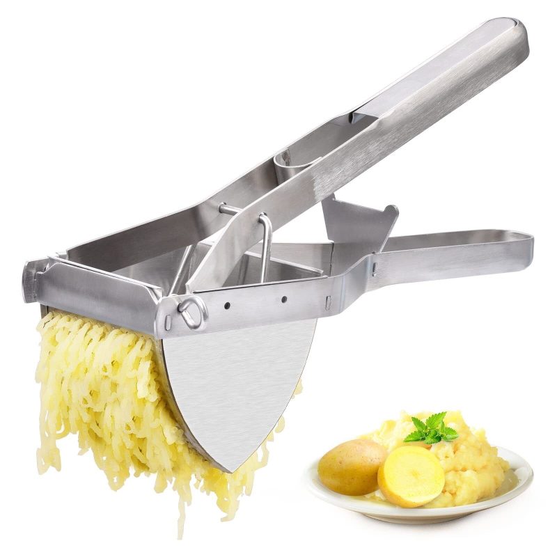 Potato Ricer  Stainless Steel Potato Masher for Commercial and Home Use