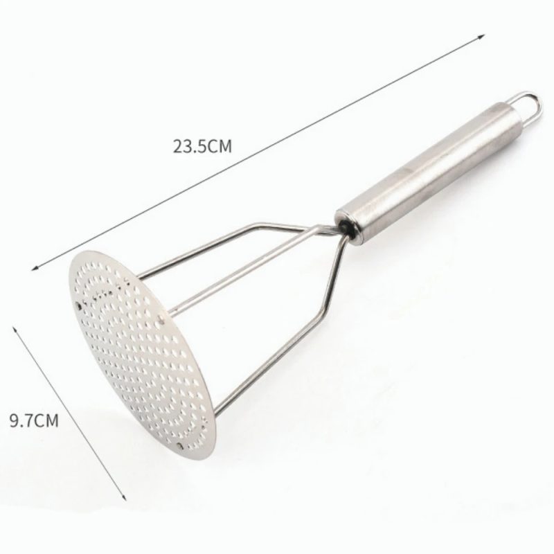 Stainless Steel Potato Masher for Vegetables and Fruits Kitchen Gadget