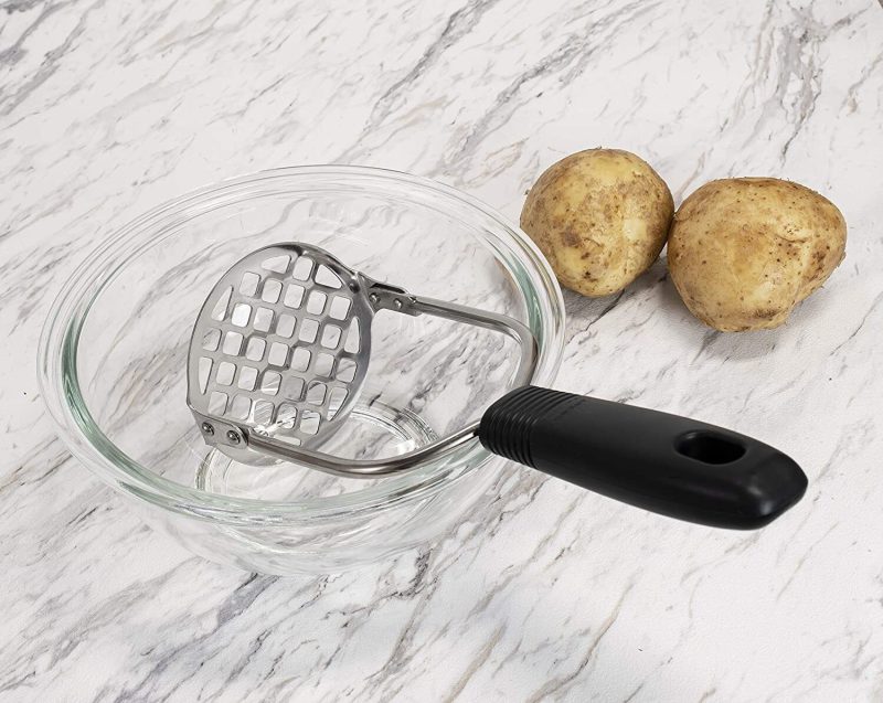 Suncraft Potato Masher Stainless Steel MA-34 Black