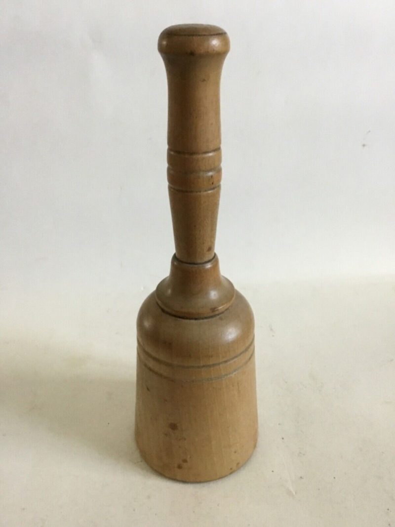 Vintage 1930's English Turned Wooden Masher / Pounder / Muddler