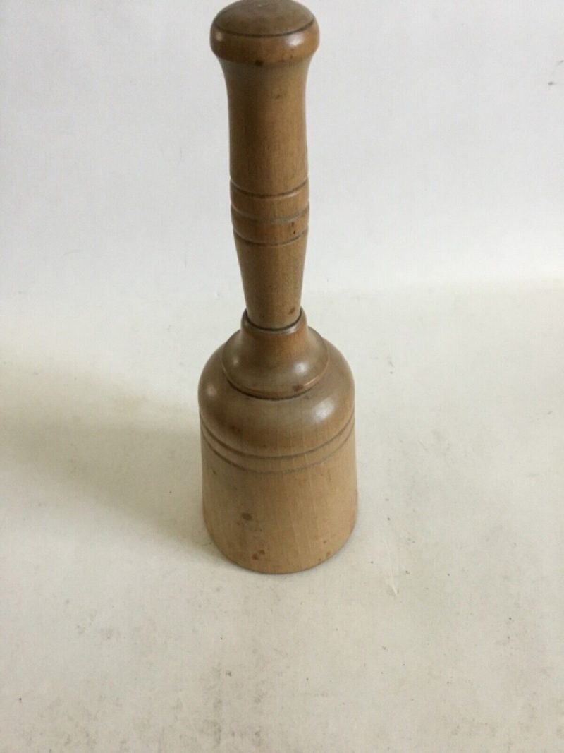 Vintage 1930's English Turned Wooden Masher / Pounder / Muddler