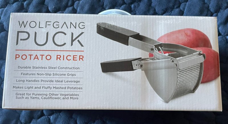 Wolfgang PUCK Potato Ricer Stainless Steel NEW IN BOX