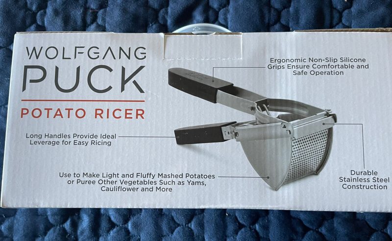 Wolfgang PUCK Potato Ricer Stainless Steel NEW IN BOX